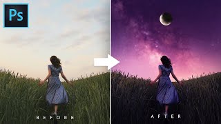 Photoshop Tutorial  Photoshop Compositing Tutorial  Photo Manipulation [upl. by Naoj]