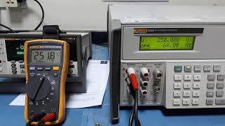 Fluke Multimeter calibration [upl. by Olivie]