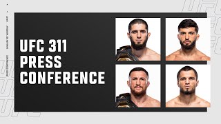 UFC 311 PreFight Press Conference [upl. by Llemrej821]