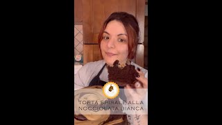 TORTA SPIRALE ALLA NOCCIOLATA BIANCA [upl. by Atikkin913]