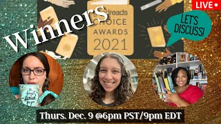 Goodreads Choice Awards 2021 Winners Lets Discuss [upl. by Nossila]