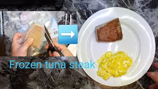 Frozen tuna steak [upl. by Harman639]