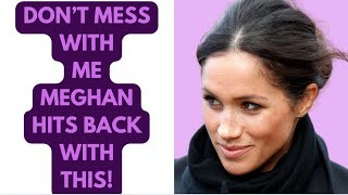 I WILL DO WHAT I WANT  MEGHAN HITS BACK OVER THIS meghan meghanmarkle royal [upl. by Lynnett]