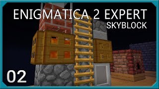 Enigmatica 2 Expert Skyblock EP2 Alchemical Fusion [upl. by Eelam]