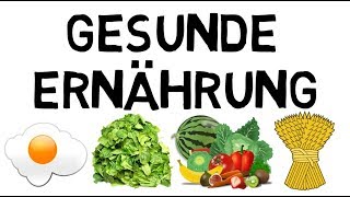 Gesunde Ernährung 10 Regeln DGE [upl. by Ellimahs]