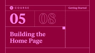 05 Building the Homepage in Elementor [upl. by Obnukotalo]