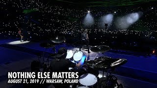 Metallica Nothing Else Matters Warsaw Poland  August 21 2019 [upl. by Elihu862]