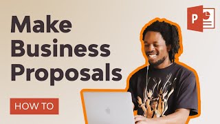 How to Make Business Proposal Presentations in PowerPoint With PPT Templates [upl. by Kissie]