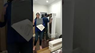 Unboxing  Assembling  Klippan sofa  IKEA [upl. by Yebba]