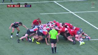 Academy Highlights Gloucester U18 v Harlequins U18 [upl. by Aneehc]