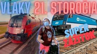 Vlaky 21 storočia  ÖBB a ČD Railjet VLOG 119 [upl. by Nev197]