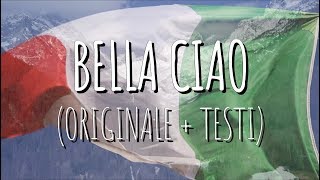 BELLA CIAO Canzone Originale  Testo [upl. by Laud]