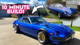 BUILDING A DATSUN 280ZX IN 10 MINUTES [upl. by Zashin]