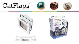 How to program Cat Mate 355 Elite Microchip Cat Flap [upl. by Eyahs97]