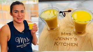 How to Make Ginger Shots without a Juicer Using Any Blender [upl. by Drareg]