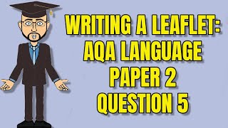 GCSE English Language Writing A Leaflet [upl. by Arv409]