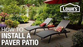 How To Design and Install A Paver Patio [upl. by Raynell155]