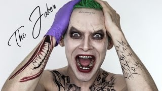 The JOKER Suicide Squad Halloween MakeUp  Jared Leto  Shonagh Scott [upl. by Intyre]