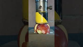 Crushing Apples with a Hydraulic Press [upl. by Roze]