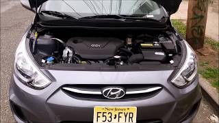 2016 Hyundai Accent 16 Full Review with Walkaround and Testdrive [upl. by Yeldah]