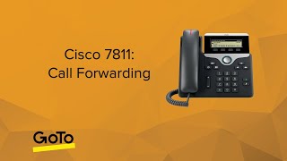 Cisco 7811 Call Forwarding [upl. by Arayk]