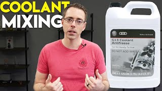 What VW Audi Coolants Can amp Cant be Mixed G12G13  AskDap [upl. by Bendicty]