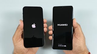 iPhone 12 vs Huawei P30 Pro Speed Test amp Camera Comparison [upl. by Blaseio25]