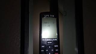 Retro GPS  Magellan 310 aka Blazer hidden screen [upl. by Susann]