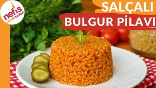 Tane Tane Salçalı Bulgur Pilavı Tarifi [upl. by Lyret]