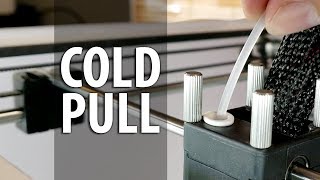 3D Printing 101 How To Fix a Clogged Nozzle Using a Cold Pull [upl. by Warton]