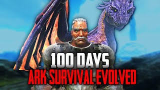 100 Days ARK Survival Evolved The Island [upl. by Akienaj]