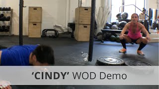 quotCINDYquot CrossFit WOD Demo  203 Rx [upl. by Roseanne703]