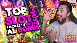 Top 3 SLOTS mas fáciles de entrar al bonus 5  PKM [upl. by Bahr]