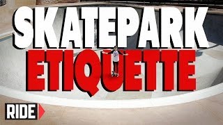 Skatepark Etiquette  BASICS with Spencer Nuzzi [upl. by Nesilla]