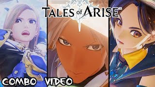 All Characters Combo Video  Tales of Arise テイルズオブアライズ [upl. by Corrie]