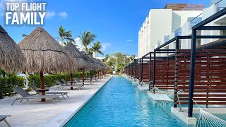 FINEST PLAYA MUJERES  Cancun Modern AllInclusive  Full Tour in 4K [upl. by Casie629]