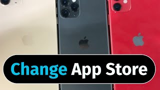 How to Change your App Store Apple ID on iPhone [upl. by Assyle842]