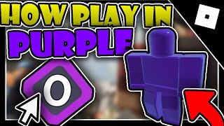 HOW TO JOIN PURPLE TEAM IN ARSENAL WORKING  ROBLOX [upl. by Nairdna92]