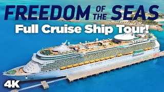 Freedom of the Seas Full Cruise Ship Tour [upl. by Nitz]