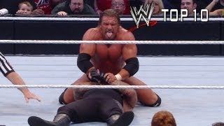 WWE Top 10  Almost Streak Stoppers [upl. by Adnerad]