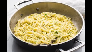 Easy Garlic Butter Pasta [upl. by Ydnar755]