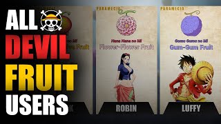 All Devil Fruit Users Ever Seen In One Piece  Sablley Anime [upl. by Eessej500]