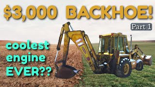 I Bought the Cheapest Backhoe on Craigslist Dynahoe 160 Part 1 [upl. by Sam279]