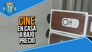 PROYECTOR CASERO PARA CELULAR  Tutorial PASO a PASO [upl. by Laurita]