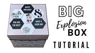 Big Explosion Box Tutorial [upl. by Sussna781]