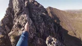 Aonach Eagach  Pinnacles Ridge 4K [upl. by Ydaf]