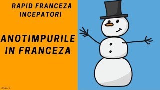 Franceza pentru incepatori 2018  Anotimpurile in franceza [upl. by Tareyn932]