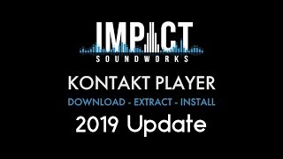 How to Install and Activate Kontakt Player Libraries 2019 Update [upl. by Reivad]