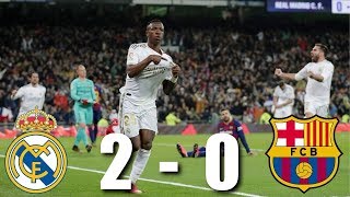 Real Madrid vs Barcelona 20 El Clasico La Liga 2020  MATCH REVIEW [upl. by Warram217]