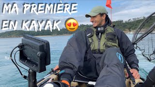 Je DÉCOUVRE la PÊCHE en KAYAK [upl. by Enyrat]